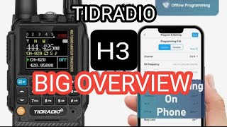 TIDRADIO H3  BIG OVERVIEW OF FEATURES