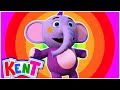 Kent The Elephant | The Color Song | World of Colors + More Nursery Rhymes & Kids Songs