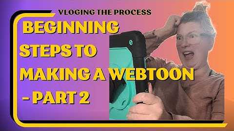 Beginner Steps to Making a Webtoon - Part 2 - Character Design and Sketch of Episode