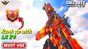 LK24 Gunsmith For Call Of Duty Mobile // #1ranked // COD Mobile Best Guns // 2025 #codmobile