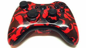 Lava Camo Edition! | Custom XBOX 360 Controller - Acidic Controllers
