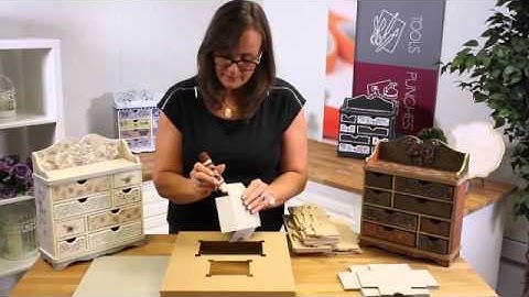 Tonic Tutorial -Jodie Johnson - How to Make the Verona Drawers