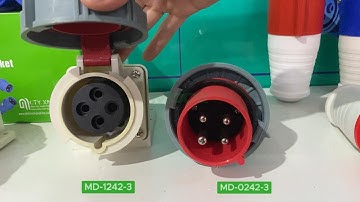 Phích và ổ cắm chuyên dùng cho container  MD1242-3 & 0242-3