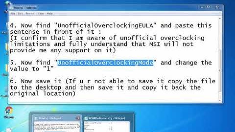 288 How to enable MSI Afterburner   Unofficial Overclocking on AMD or ATI Graphics cards1