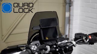 Husqvarna Norden 901 phone/GPS mount Quadlock