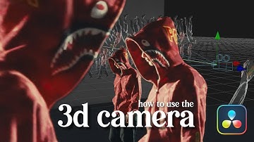 how to use davinci resolve’s 3d camera for INSANE zooms & clones!
