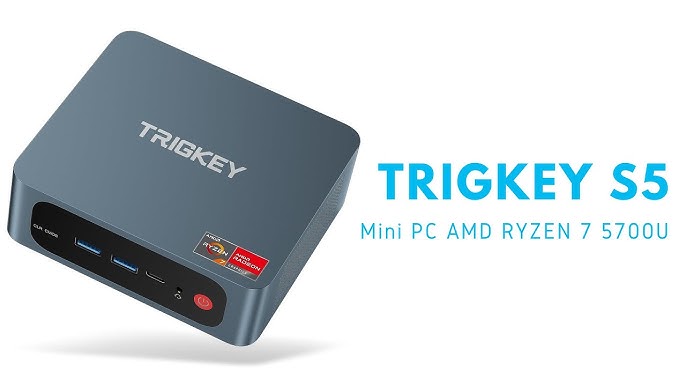 Trigkey S5 AMD Ryzen 5 Mini PC Review! Synthetic Benchmarks and Teardown 