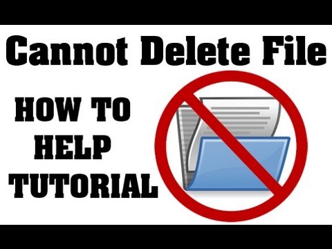 Cannot Delete a Folder or File - [Solved] How To Delete A File That Won&rsquo;t Delete