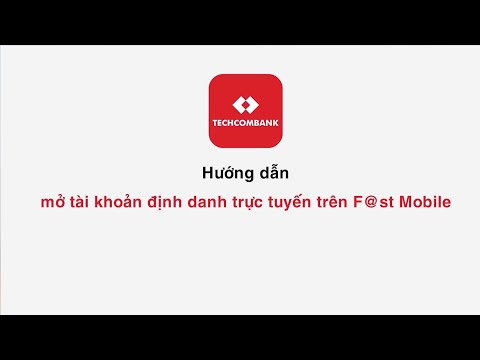 Mở tài khoản ngân hàng Techcombank không cần ra quầy