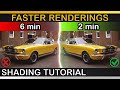 Vray  how to render faster using simple tricks