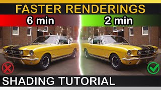 VRay | How to RENDER FASTER using simple tricks