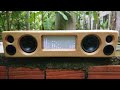 DIY. 60W bluetooth speaker with music lights