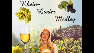 Rheinlieder Medley - Volkslieder v. Rhein und Wein und Mägdelein mit Text und vielen schönen Bildern