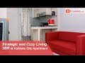 Room tour strategic and cozy living 2br at kalibata city apartment