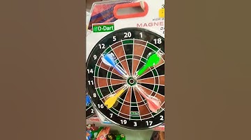 Magnetic Dartboard game set#Bullseye Dart Board with 4 pcs Safe Darts for Indoor and Outdoor Game