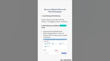 Lost Your Word Document? Here’s How to Recover It! #lost #word