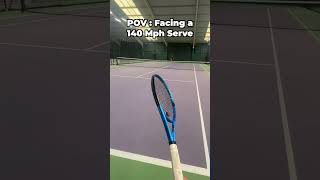 What Its Like To Return A 140Mph Serve
