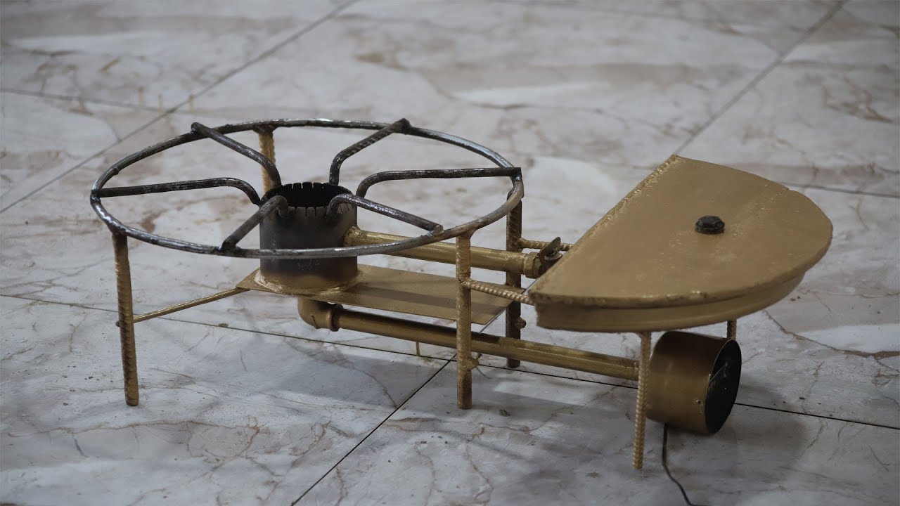 Amazing Waste oil stove! How to make Used Oil stove burner - YouTube