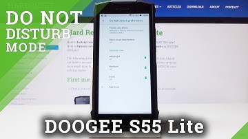 How to Enable Do Not Disturb Mode in DOOGEE S55 Lite