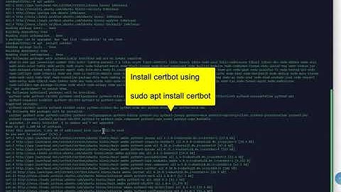 Use letsencrypt to generate SSL for your WiFi Hotspot