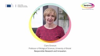 Responsible Research and Innovation - Claire Grierson