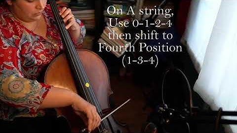 2 Octave G Major Scale and Arpeggio for Cello