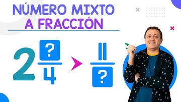Convertir NÚMERO MIXTO a FRACCIÓN