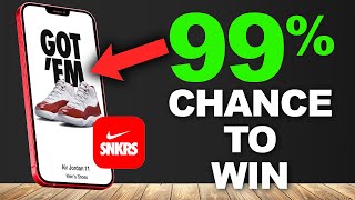 How to GUARANTEE A Win On SNKRS APP ( IF YOU STRUGGLE)