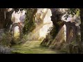The lord of the rings  hollin ambience 4k  elven ruins and wilderness sounds