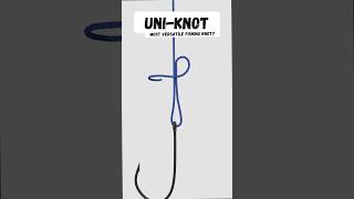 Uni Knot - tie hook or line to line #knot #fishingtips #fishing