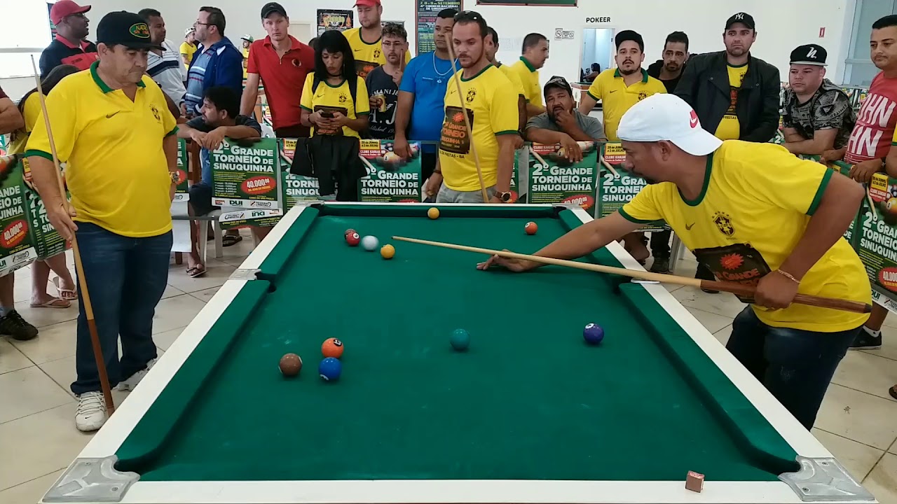 Baianinho de Mauá vs Gladiador, final do mega torneio de SINUCA de