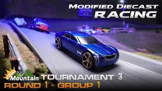 KotM Tournament 3 Begins!!! 🏁 Modified Diecast Car Racing