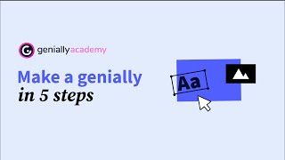 How to make a genially in 5 steps