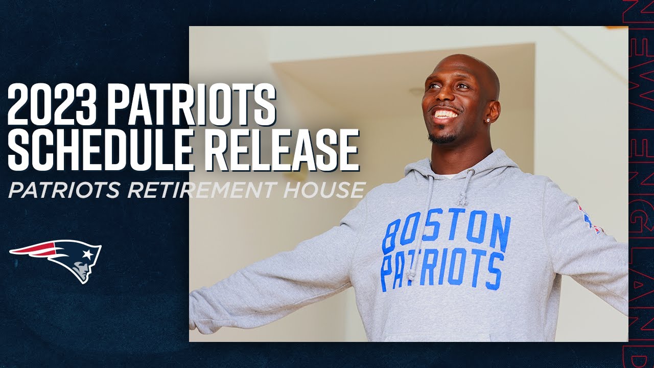 2023 New England Patriots Schedule Release Devin McCourty Enters the