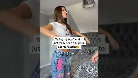 Telling My Bf/Gf "I Need A Hug" To See How They React Tiktok Compilation
