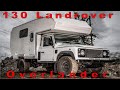 Landrover 130  overland camper conversion