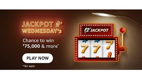Amazon Wednesday Funzone Jackpot Quiz Answers Today l 15 December 2021