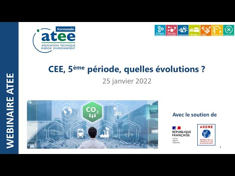 ATEE - CEE 5ème période, quelles évolutions ?