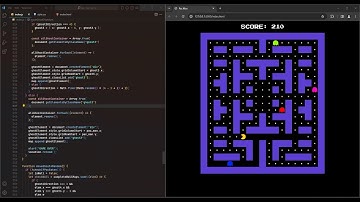 ASMR Programming - Coding PacMan - No Talking - JavaScript, HTML, CSS
