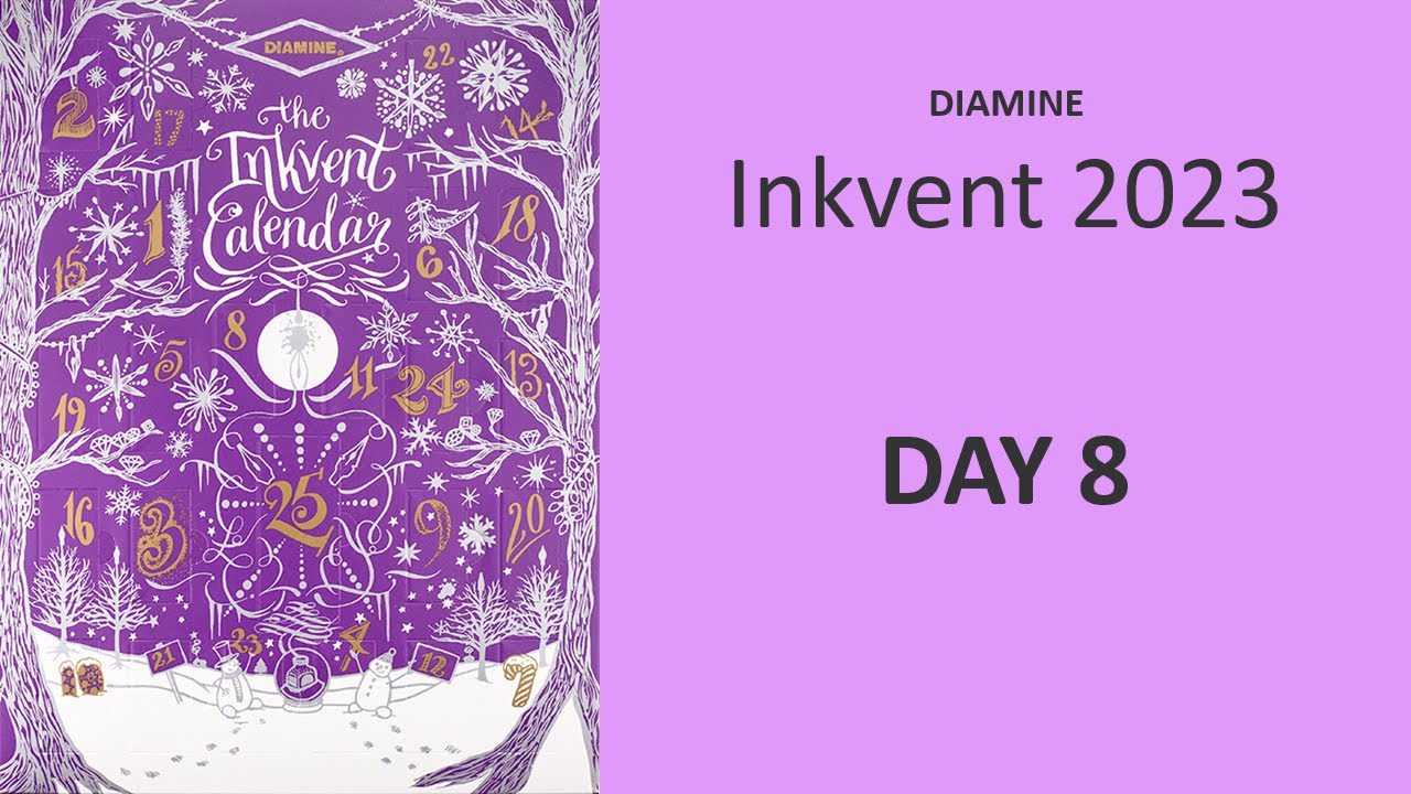 SPOILERS #Inkvent2023 Day 8 - YouTube
