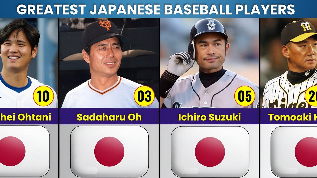 Best Japanese Baseball Players of All Time