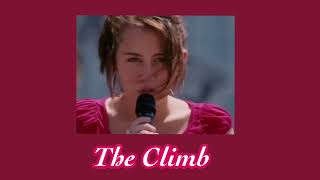 The Climb - Miley Cyrus (Hannah Montana) - sped up