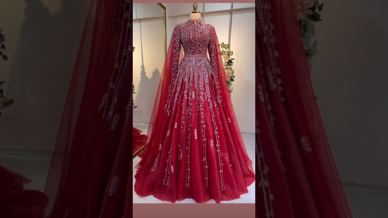 latest designer gown collection design✨🤗 for girls collection 