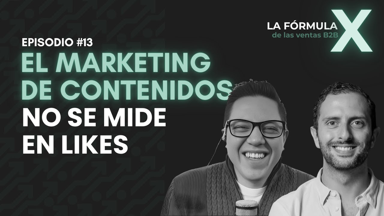 #13 Marketing de contenidos para vender más en B2B con Moisés Hamui Abadi