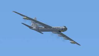 Landing the Convair B-36 Peacemaker at Roswell Air Center Boneyard Roswell New Mexico in FSX.