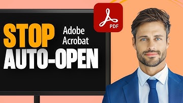Hoe u kunt voorkomen dat Adobe Acrobat automatisch een PDF opent