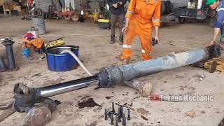 DISASSEMBLY STICK CYLINDER VOLVO EX 480