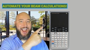 Automate structural beam calculations with the HP Prime Graphing Calculator