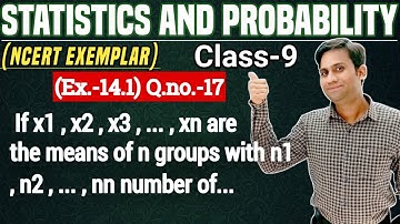 If x1bar , x2bar , x3bar , ... , xnbar are the means of n groups with n1, n2, ... , nn number ofobs