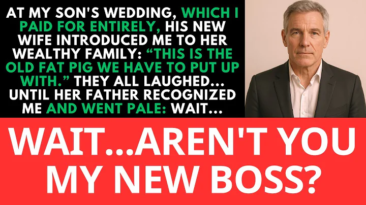 “My daughter-in-law called me a pig at my son’s wedding”—then discovered I was her father’s new CEO!